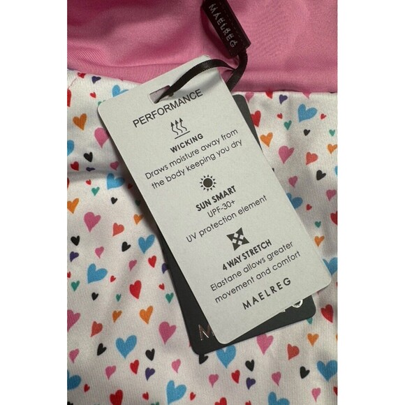 Maelreg Performance Size Small Tennis Golf Skort Pockets Cute Hearts NWT‎ - Picture 8 of 11